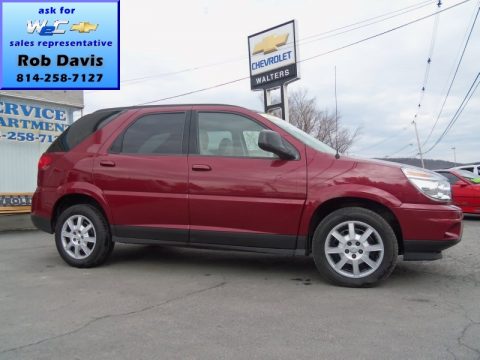 Cardinal Red Metallic Buick Rendezvous CX. Click to enlarge. Cardinal Red Metallic Buick Rendezvous CX. Click to enlarge.
