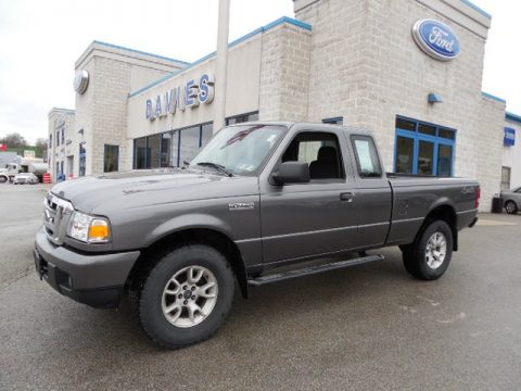 Dark Shadow Grey Metallic Ford Ranger XLT SuperCab 4x4.  Click to enlarge.