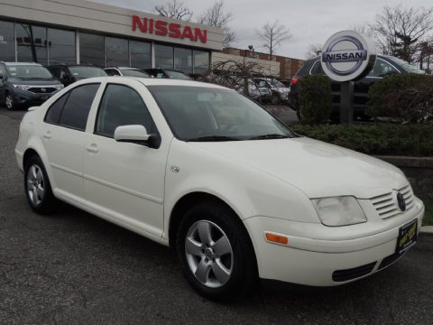 Campanella White Volkswagen Jetta GLS Sedan.  Click to enlarge.
