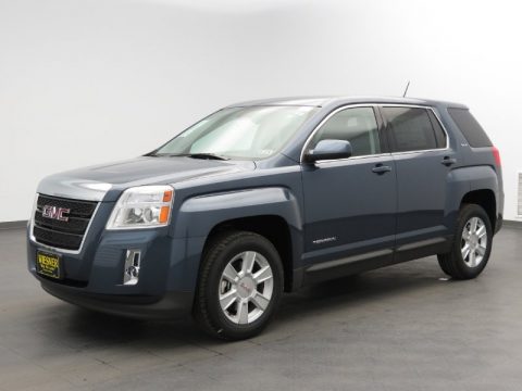 Atlantis Blue Metallic GMC Terrain SLE.  Click to enlarge.