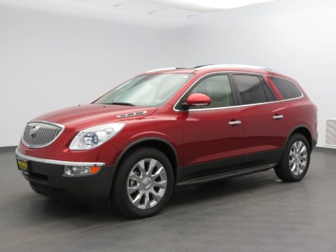 Crystal Red Tintcoat Buick Enclave FWD.  Click to enlarge.