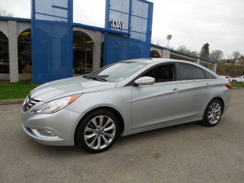 Radiant Silver Hyundai Sonata Limited 2.0T.  Click to enlarge.