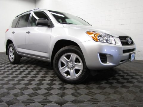 Classic Silver Metallic Toyota RAV4 I4 4WD.  Click to enlarge.