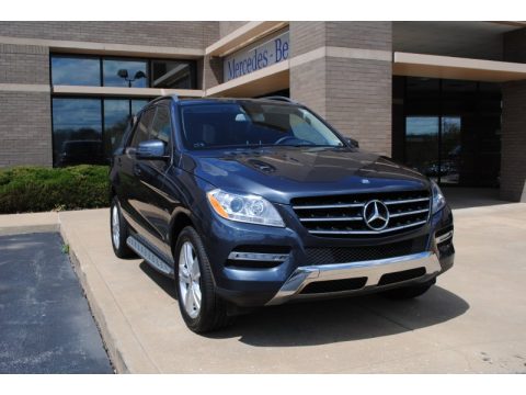 Steel Grey Metallic Mercedes-Benz ML 350 4Matic.  Click to enlarge.