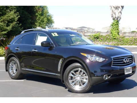 Malbec Black Infiniti FX 35 AWD.  Click to enlarge.