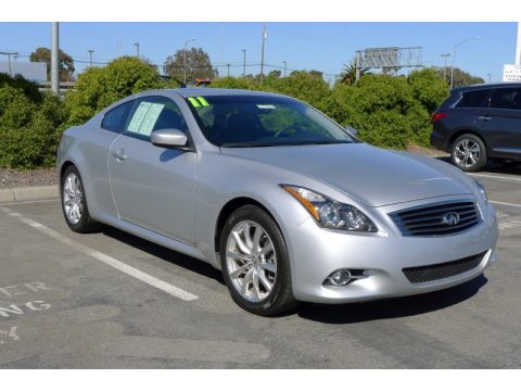 Liquid Platinum Infiniti G 37 Journey Coupe.  Click to enlarge.