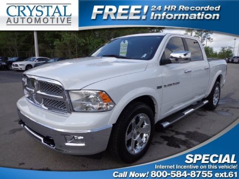 Bright White Dodge Ram 1500 Laramie Crew Cab 4x4. Click to enlarge. Bright White Dodge Ram 1500 Laramie Crew Cab 4x4. Click to enlarge.