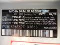 Mercedes-Benz Color Code 775 Iridium Silver Metallic #33