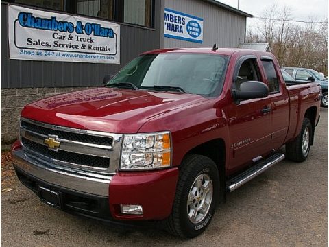 Sport Red Metallic Chevrolet Silverado 1500 LT Z71 Extended Cab 4x4. Click to enlarge. Sport Red Metallic Chevrolet Silverado 1500 LT Z71 Extended Cab 4x4. Click to enlarge.