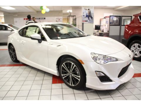 Whiteout Scion FR-S Sport Coupe.  Click to enlarge.