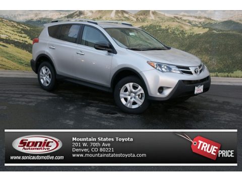 Classic Silver Metallic Toyota RAV4 LE AWD.  Click to enlarge.