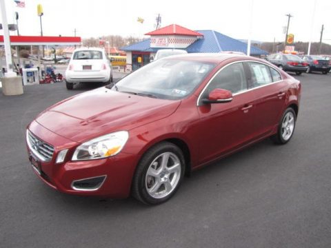 Flamenco Red Metallic Volvo S60 T5.  Click to enlarge.