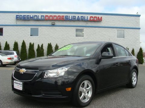 Black Granite Metallic Chevrolet Cruze LT.  Click to enlarge.