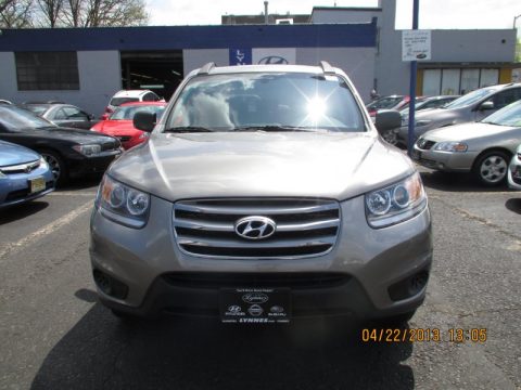 Mineral Gray Hyundai Santa Fe GLS AWD.  Click to enlarge.