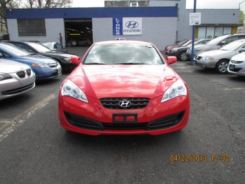 Tsukuba Red Hyundai Genesis Coupe 2.0T R-Spec.  Click to enlarge.