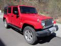 Front 3/4 View of 2010 Jeep Wrangler Unlimited Sahara 4x4 #2