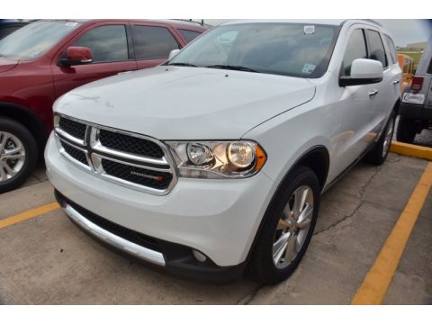 Bright White Dodge Durango Crew.  Click to enlarge.