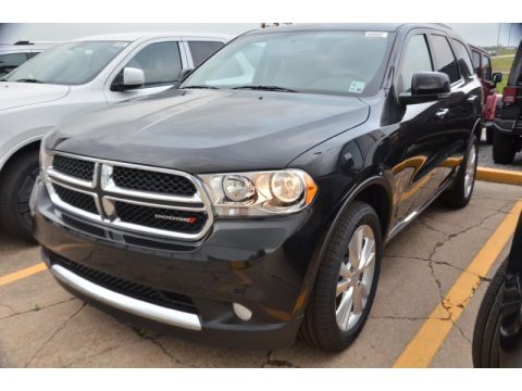 Brilliant Black Crystal Pearl Dodge Durango Crew.  Click to enlarge.