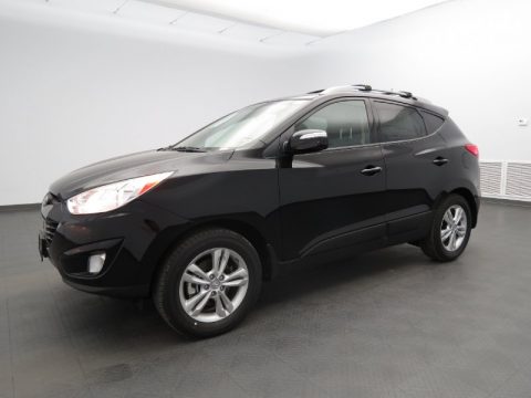 Ash Black Hyundai Tucson GLS.  Click to enlarge.