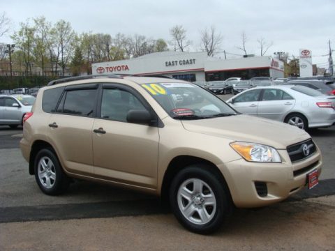 Sandy Beach Metallic Toyota RAV4 I4 4WD.  Click to enlarge.