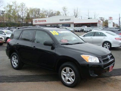 Black Toyota RAV4 I4.  Click to enlarge.