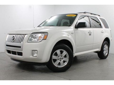 White Suede Mercury Mariner V6.  Click to enlarge.