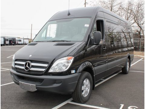 Jet Black Mercedes-Benz Sprinter 2500 High Roof Passenger Van. Click to enlarge. Jet Black Mercedes-Benz Sprinter 2500 High Roof Passenger Van. Click to enlarge.