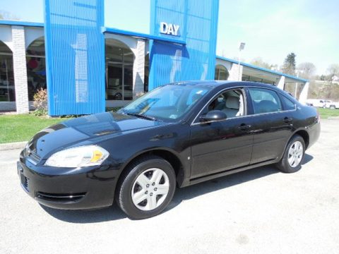 Black Chevrolet Impala LS.  Click to enlarge.