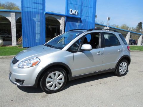 Quicksilver Metallic Suzuki SX4 Crossover Technology AWD.  Click to enlarge.