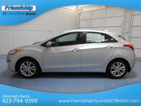 Silver Hyundai Elantra GT.  Click to enlarge.