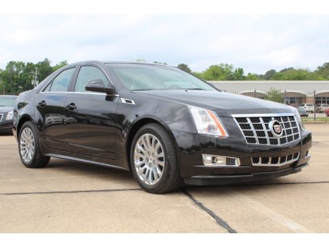 Black Diamond Tricoat Cadillac CTS 3.6 Sedan.  Click to enlarge.