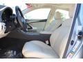  2010 Lexus IS Light Gray Interior #15