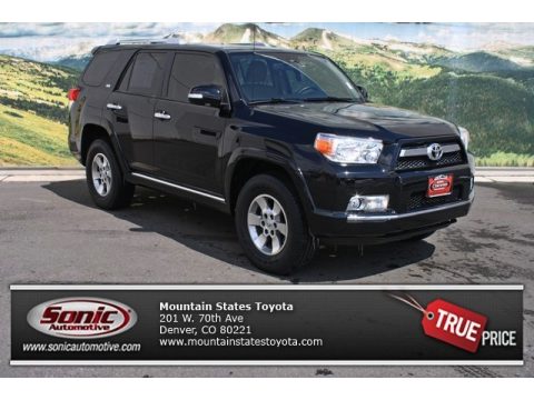 Black Toyota 4Runner SR5 4x4.  Click to enlarge.
