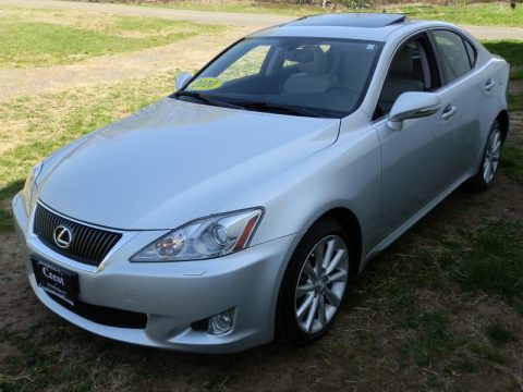 Tungsten Silver Pearl Lexus IS 250 AWD.  Click to enlarge.