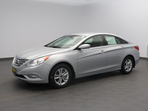 Radiant Silver Hyundai Sonata GLS.  Click to enlarge.