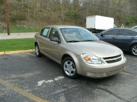 Sandstone Metallic Chevrolet Cobalt Sedan.  Click to enlarge.