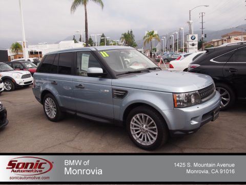 Izmir Blue Metallic Land Rover Range Rover Sport HSE.  Click to enlarge.