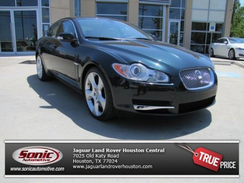 Botanical Green Metallic Jaguar XF Supercharged.  Click to enlarge.