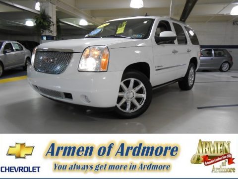 Summit White GMC Yukon Denali AWD.  Click to enlarge.