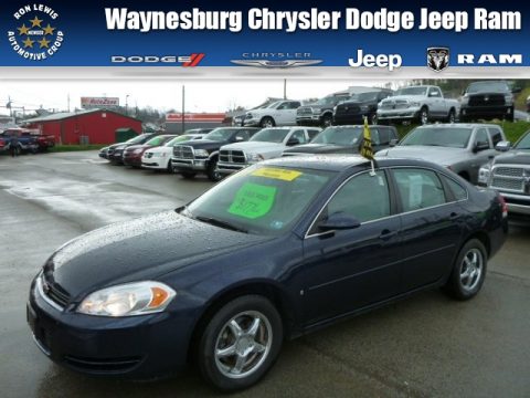 Imperial Blue Metallic Chevrolet Impala LS.  Click to enlarge.