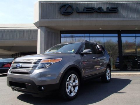 Sterling Grey Metallic Ford Explorer Limited 4WD.  Click to enlarge.