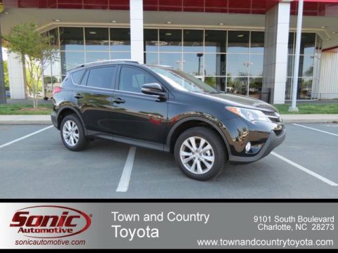 Black Toyota RAV4 Limited.  Click to enlarge.
