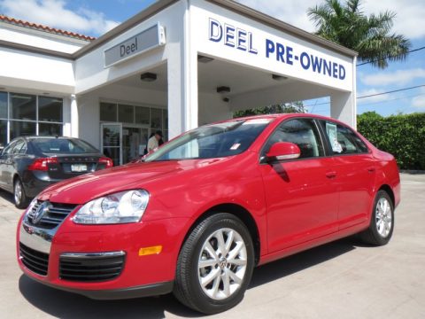 Salsa Red Volkswagen Jetta Limited Edition Sedan.  Click to enlarge.