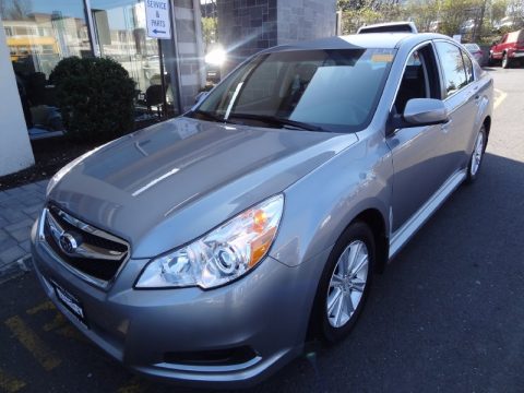 Steel Silver Metallic Subaru Legacy 2.5i Premium Sedan.  Click to enlarge.
