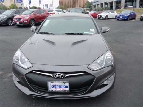 Gran Premio Gray Hyundai Genesis Coupe 3.8 Grand Touring.  Click to enlarge.