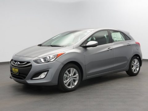 Titanium Gray Metallic Hyundai Elantra GT.  Click to enlarge.