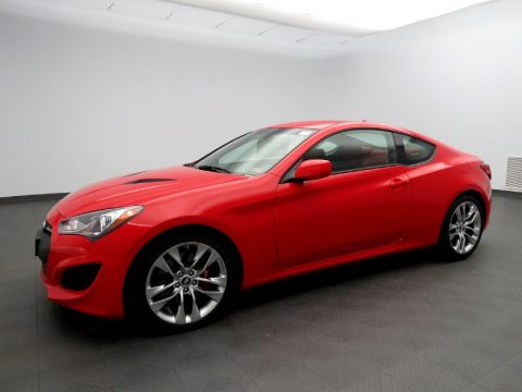 Tsukuba Red Hyundai Genesis Coupe 2.0T R-Spec.  Click to enlarge.