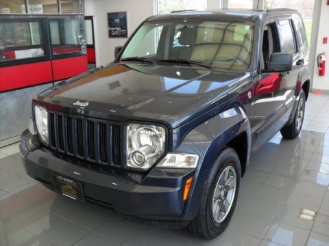 Modern Blue Pearl Jeep Liberty Sport 4x4.  Click to enlarge.