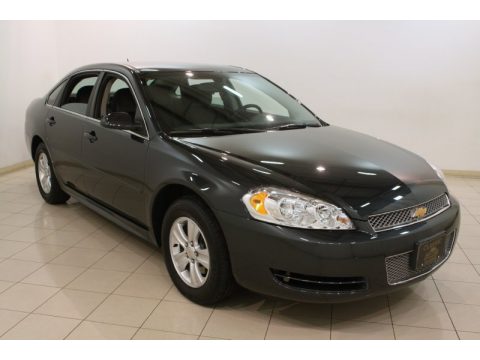 Ashen Gray Metallic Chevrolet Impala LS.  Click to enlarge.