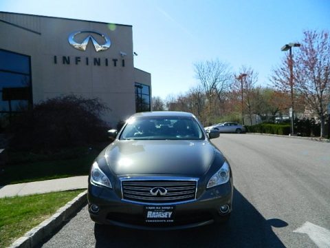 Storm Front Gray Infiniti M 37x AWD Sedan.  Click to enlarge.